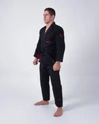 KINGZ ULTRALIGHT 2.0 JIU JITSU (VERSIÓN 2023) - KIMONO / GI NEGRO - AZUL - BLANCO