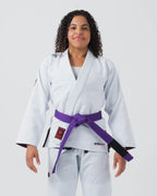 KINGZ ULTRALIGHT 2.0 DAMEN JIU JITSU- SCHWARZ - BLAU- WEISS KIMONO / GI