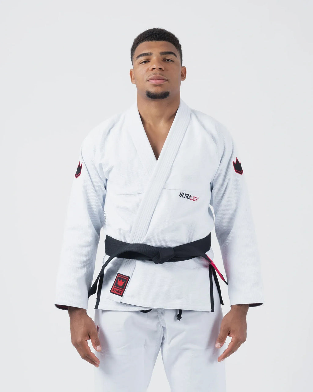 KINGZ ULTRALIGHT 2.0 JIU JITSU (VERSIÓN 2023) - KIMONO / GI NEGRO - AZUL - BLANCO