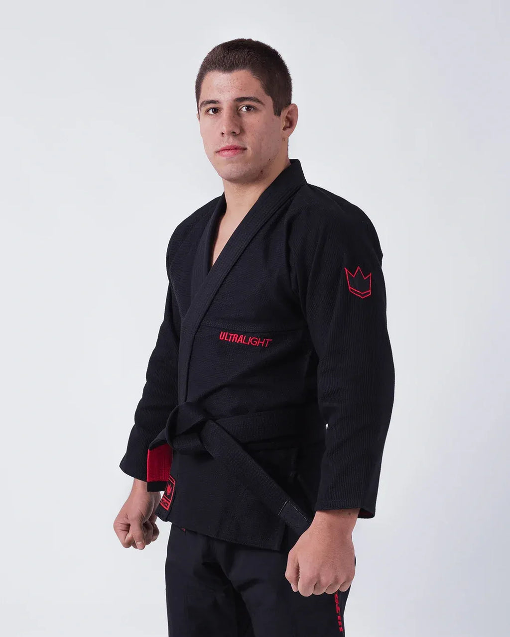 KINGZ ULTRALIGHT 2.0 JIU JITSU (VERSIÓN 2023) - KIMONO / GI NEGRO - AZUL - BLANCO