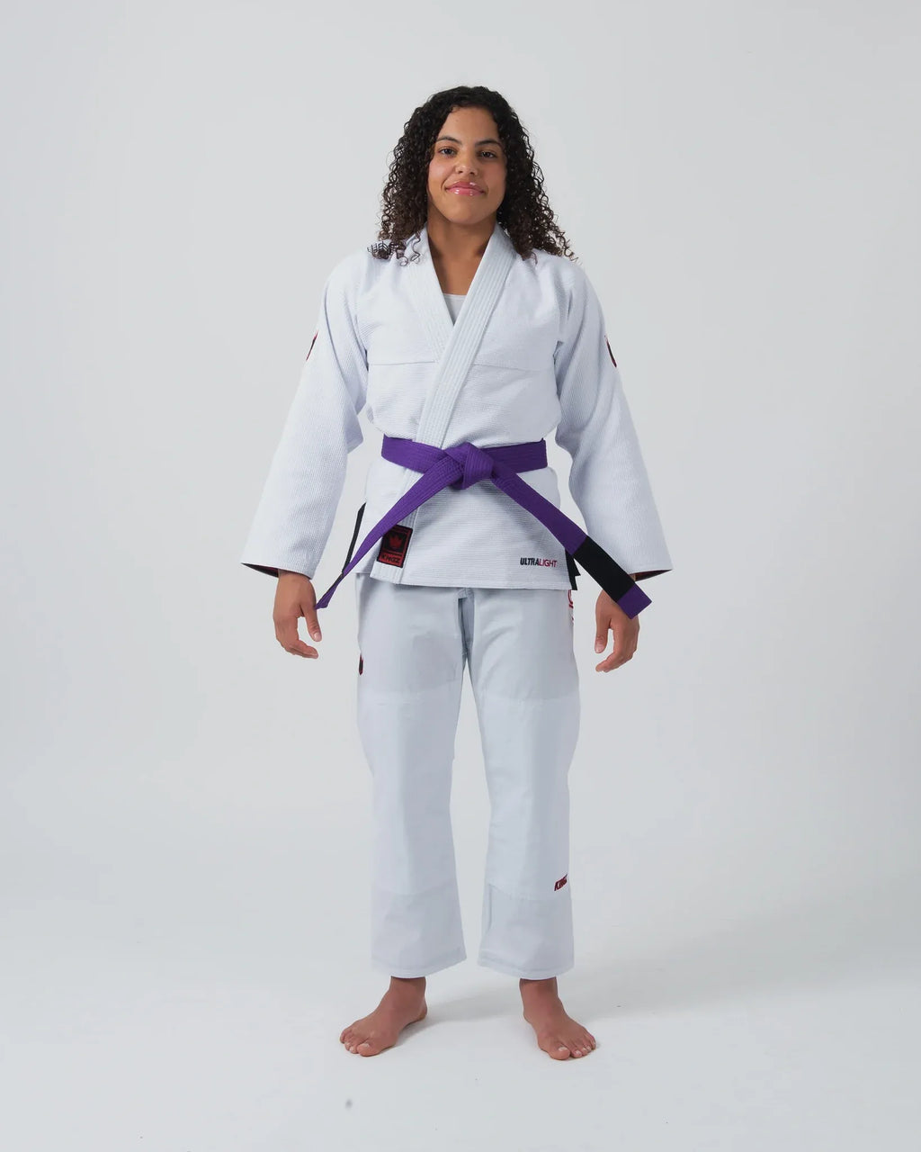 KINGZ ULTRALIGHT 2.0 DAMEN JIU JITSU- SCHWARZ - BLAU- WEISS KIMONO / GI