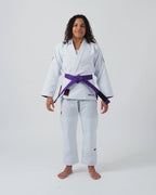 KINGZ ULTRALIGHT 2.0 DAMEN JIU JITSU- SCHWARZ - BLAU- WEISS KIMONO / GI