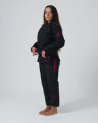 KINGZ ULTRALIGHT 2.0 DAMEN JIU JITSU- SCHWARZ - BLAU- WEISS KIMONO / GI