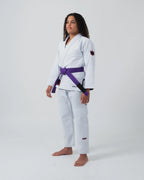 KINGZ ULTRALIGHT 2.0 DAMEN JIU JITSU- SCHWARZ - BLAU- WEISS KIMONO / GI