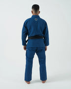 KINGZ ULTRALIGHT 2.0 JIU JITSU (VERSIÓN 2023) - KIMONO / GI NEGRO - AZUL - BLANCO