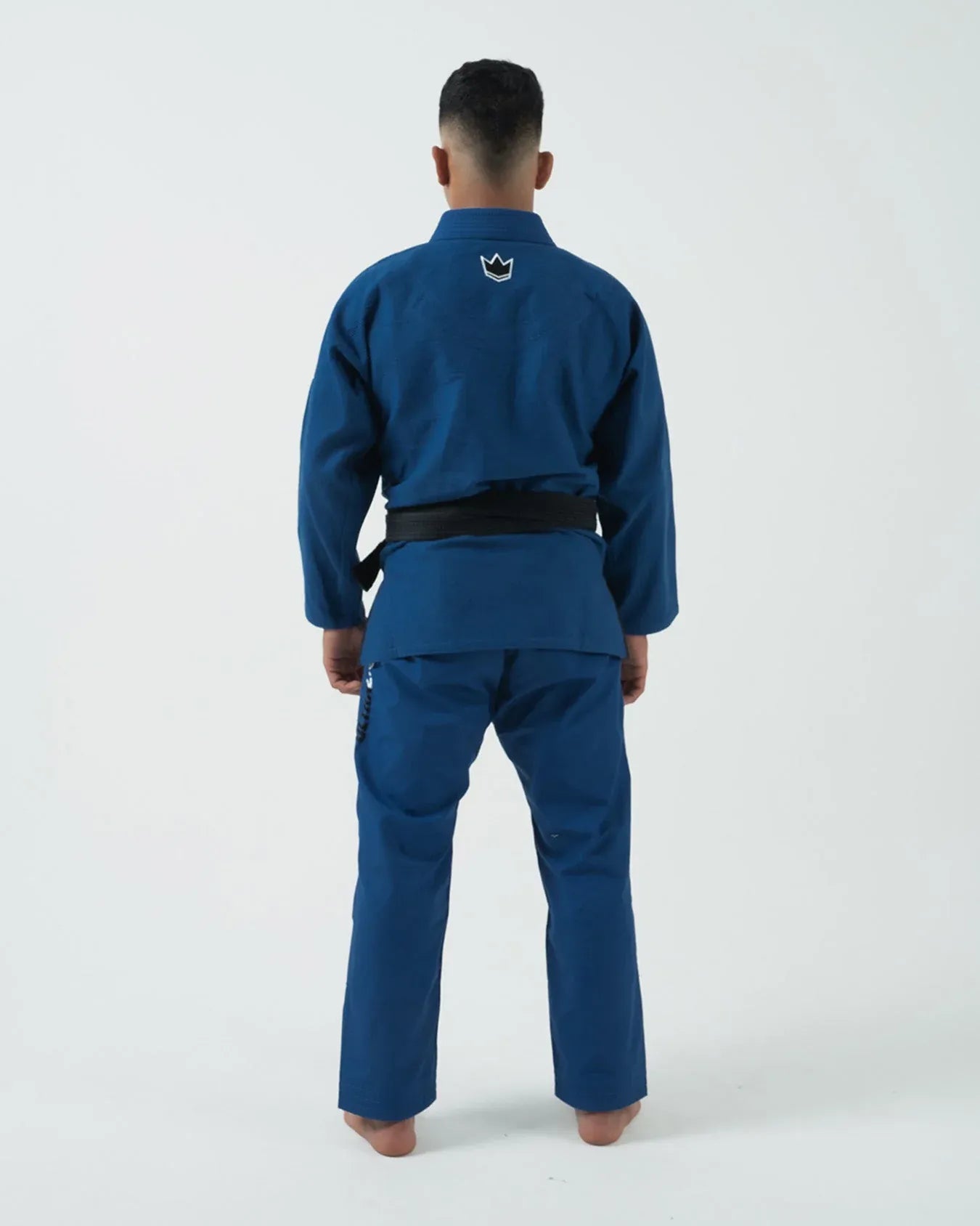 KINGZ ULTRALIGHT 2.0 JIU JITSU (VERSIÓN 2023) - KIMONO / GI NEGRO - AZUL - BLANCO