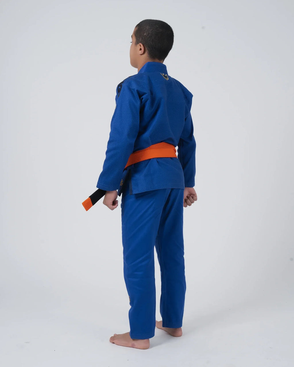 KINGZ COMP V6 JIU JITSU JUVENIL - KIMONO / GI NEGRO - AZUL - BLANCO
