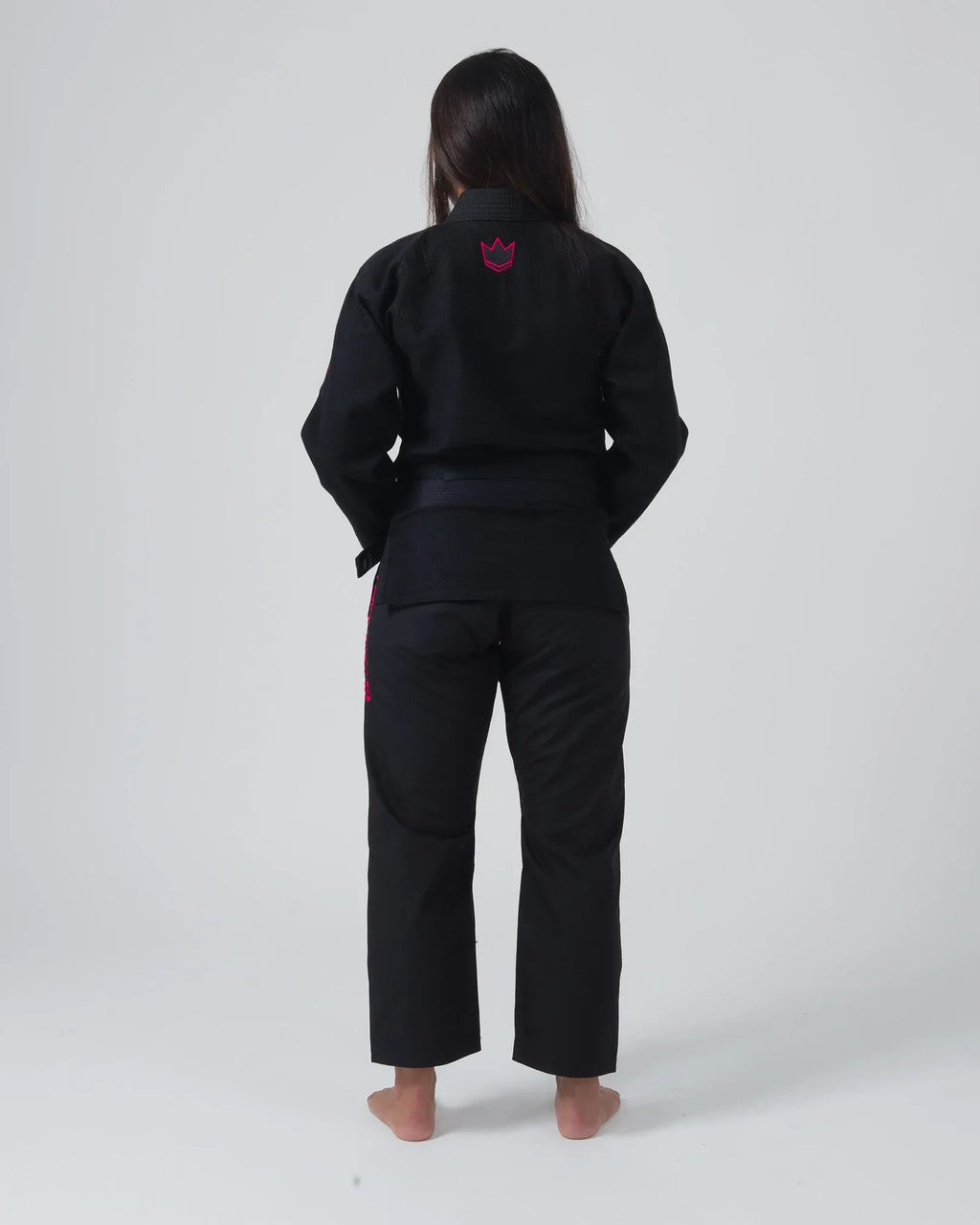 KINGZ ULTRALIGHT 2.0 DAMEN JIU JITSU- SCHWARZ - BLAU- WEISS KIMONO / GI