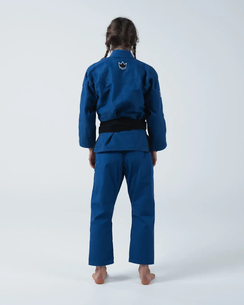 KINGZ ULTRALIGHT 2.0 DAMEN JIU JITSU- SCHWARZ - BLAU- WEISS KIMONO / GI