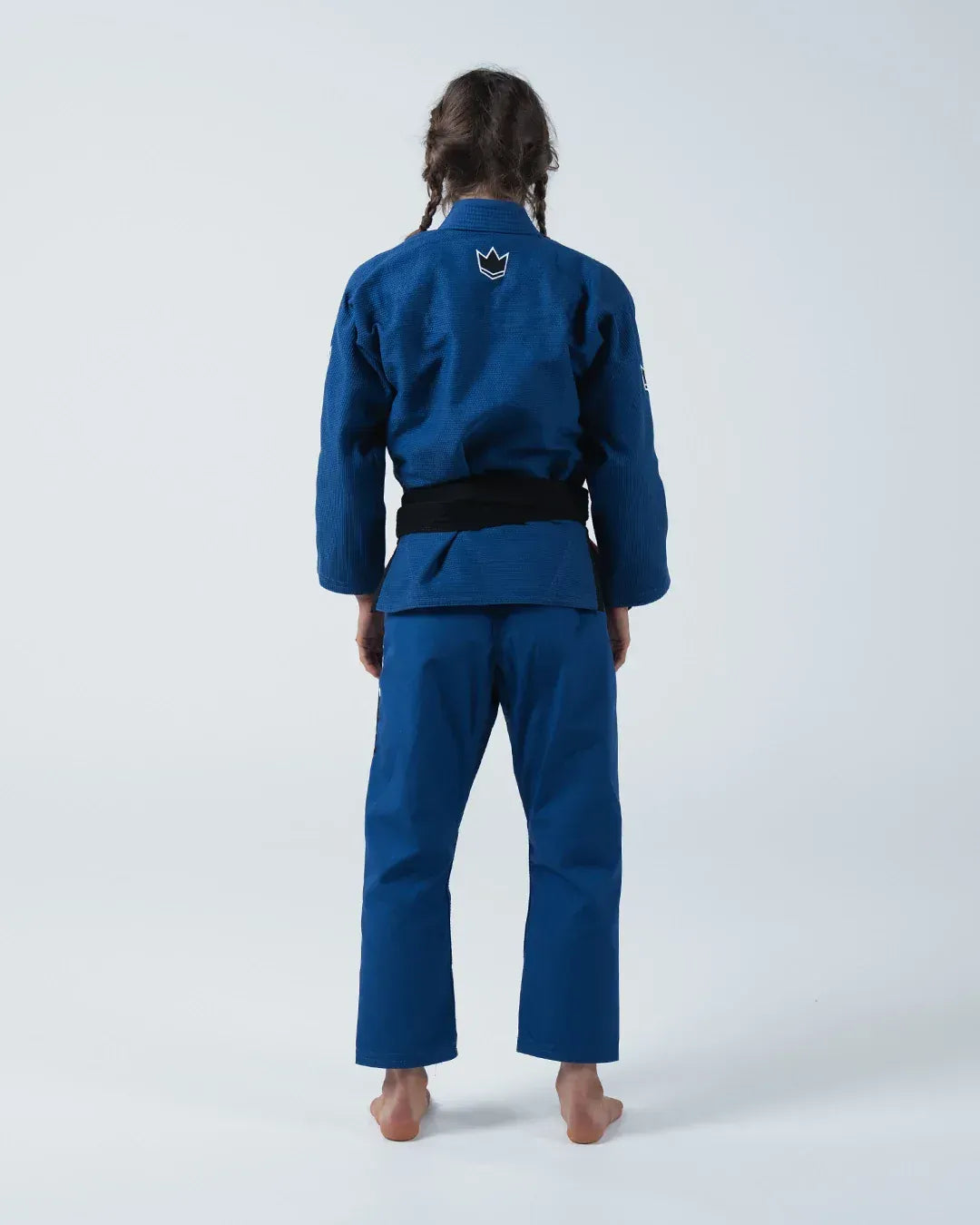 KINGZ ULTRALIGHT 2.0 DAMEN JIU JITSU- SCHWARZ - BLAU- WEISS KIMONO / GI