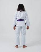 KINGZ ULTRALIGHT 2.0 DAMEN JIU JITSU- SCHWARZ - BLAU- WEISS KIMONO / GI