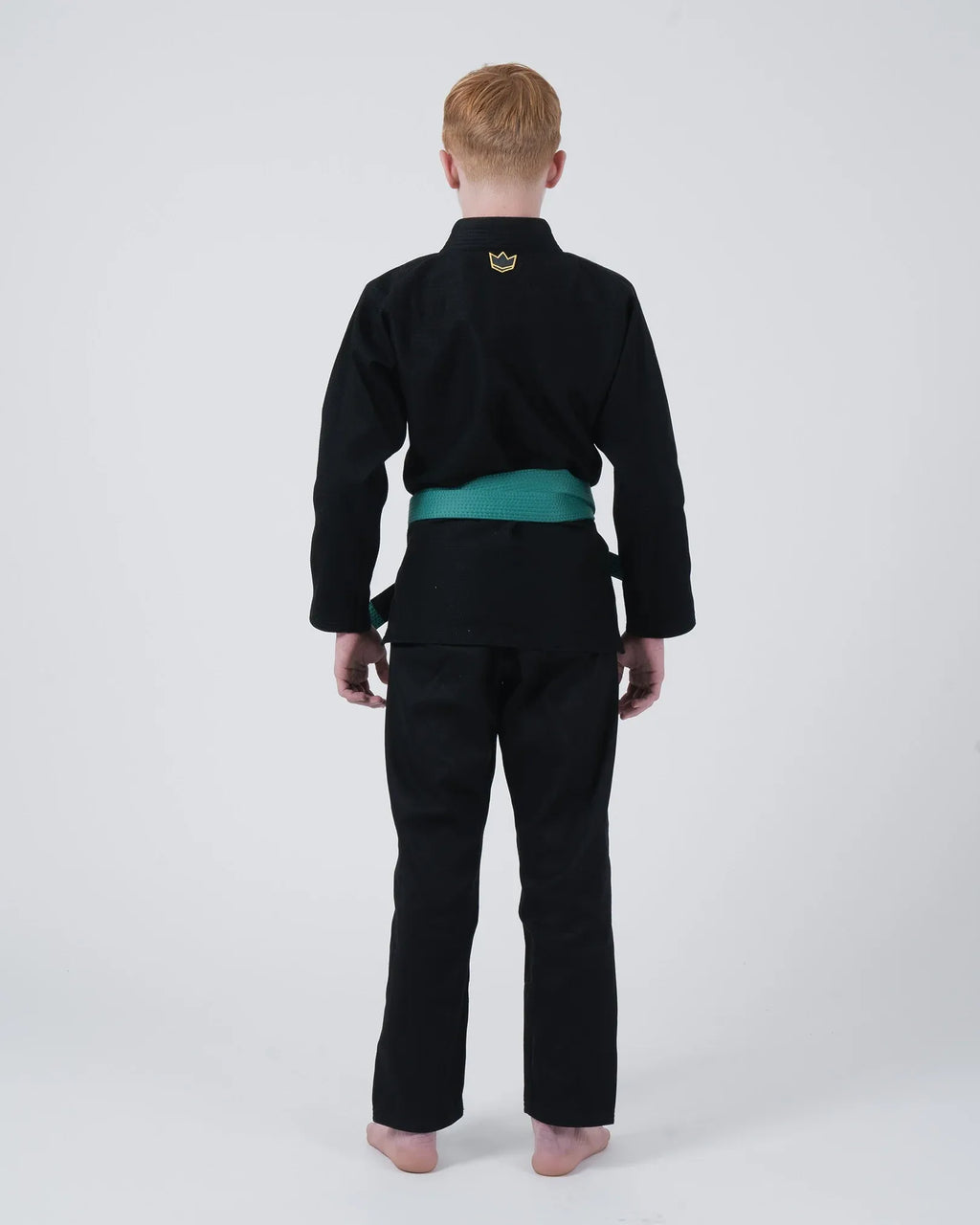 KINGZ COMP V6 JIU JITSU JUVENIL - KIMONO / GI NEGRO - AZUL - BLANCO