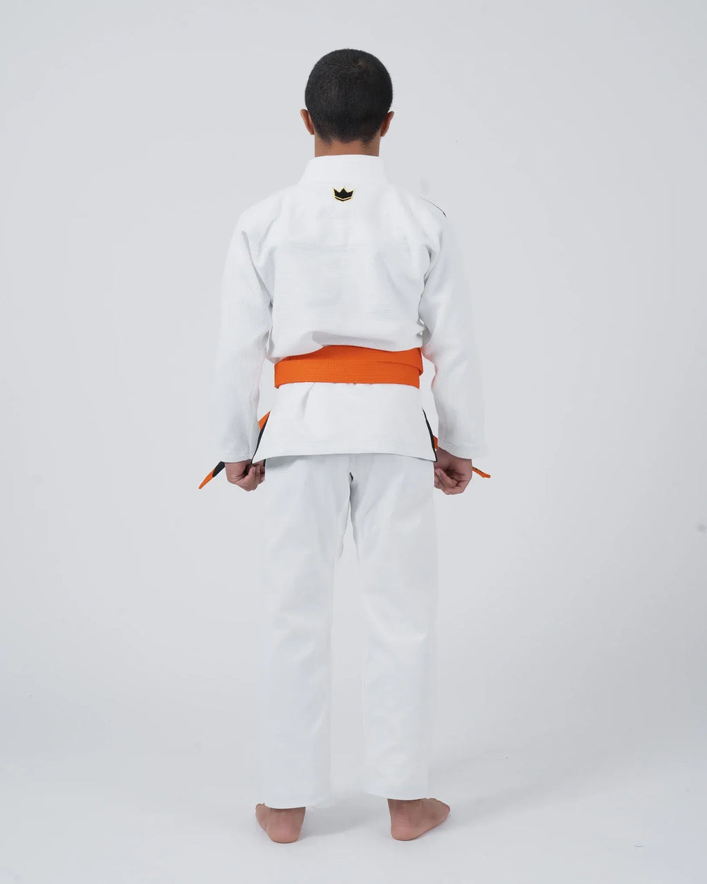 KINGZ COMP V6 JIU JITSU JUVENIL - KIMONO / GI NEGRO - AZUL - BLANCO
